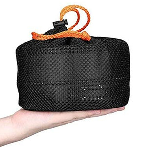 2~3 Person Camping Cookware Mess Kit <b>With</b> Kettle Non Stick Pot Outdoor Cookware Non-Stick Lightweight Pots Set for Camping - Product Image 4