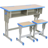 Mobilier scolaire design populaire, ensemble de bureau et de chaises pour étudiants, mobilier de lycée, table et chaise pour enfants, à vendre