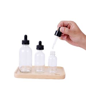Botellas de Vidrio Transparente con Gotero de 1 oz, 2 oz y 4 oz para Aceite, Disponibles en Stock - Product Image 3