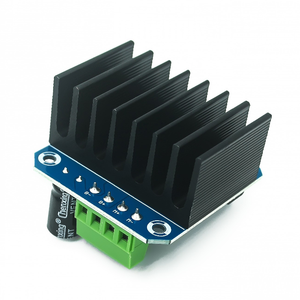 Placa de desarrollo de motor BTS7960 de alta potencia 43A con control de limitación de corriente - Product Image 3