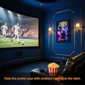 Aluminum Snap Frame LED Advertising <b>Light</b> Box <b>Sign</b> Rectangle Wall Mount Poster Display with Quick Change Feature for Indoor Use - Product Image 4