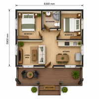Casa Contenedor Expandible de Ensamblaje Rápido de 20 pies, 30 pies y 40 pies con Acabados Completos, Casa Contenedor Prefabricada de Acero