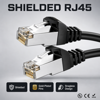 Kabel Patch Cord Cat6 Cat6A Metal Shielded RJ45 CCA UTP FTP SFTP Ethernet LAN untuk Jaringan Workgroup dari Value Factory Direct