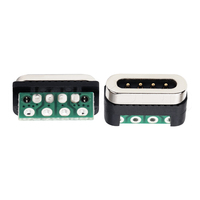 Conector Magnético HYTEPRO M417P de 4 Pines Positivos, Macho y Hembra, para PCB, para Dispositivos Industriales, Médicos y Portátiles IoT