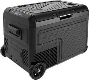 Euhomy автомобильные аксессуары небольшой автомобильный холодильник портативный холодильник с морозильной камерой 12 В автомобильный холодильник для кемпинга/грузовика - Product Image 1