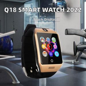 2022 smartwatch sportivo Q18 per bambini Android Phone <span class=keywords><strong>con</strong></span> SIM Card Camera sveglia quadrato TFT Display elastico - Product Image 2