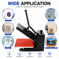 Presse à Chaud Manuelle 38x38cm pour T-shirts et Vêtements – Équipement d'Impression par Estampage à Chaud – Offre Spéciale