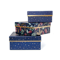Caja de Regalo de Cartón Corrugado Personalizada con Laminado Mate, Grabado en Relieve, Embalaje Rígido Biodegradable para Calcetines y Ropa, Diseño OEM