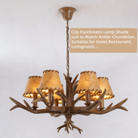 Abat-jour de lampe à clipser, vente chaude, abat-jour de lampe à clipser, abat-jour de lampe à clipser, petit lustre fait à la main