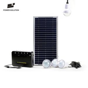 Kits d'éclairage solaire LED 8W pour la maison, système de panneaux solaires, mini système pour l'Afrique - Product Image 3