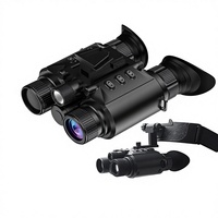Nouvelle lunette de vision nocturne transfrontalière à fixation sur la tête, télescope binoculaire HD pour l'extérieur, lunettes infrarouges, écran 1,44 pouces, mémoire 64 Go, longueur focale