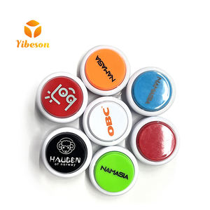 Impression de logo personnalisé en une couleur, vente directe d'usine, coloré, meilleure vente, 5.7x3 cm, jouet magique en chaîne yo yo ball - Product Image 1
