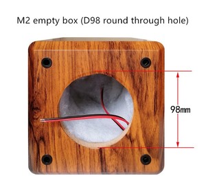 Y-070 Loa tần số đầy đủ 4 inch hộp rỗng âm thanh thụ động Vỏ loa siêu trầm hộp rỗng Tự làm vỏ loa gỗ Hifi - Product Image 2