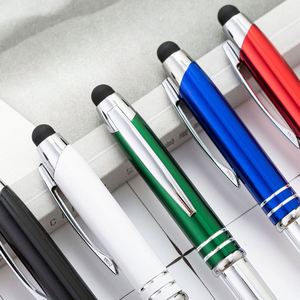 Nouveauté : Stylo à bille multifonction 3-en-1 avec lumière LED et logo personnalisé pour cadeaux promotionnels - Product Image 2