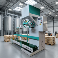Machine de remplissage de sacs de grande capacité avec contrôle par micro-ordinateur pour le pesage, la dosage et le comptage de matériaux en vrac (alimentaire, chimique)