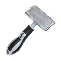 Brosse autonettoyante pour enlever les poils d'animaux, pour le toilettage des chiens et des chats, élimine les poils lâches