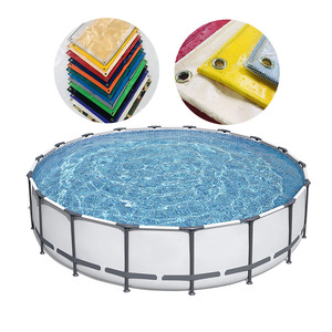 Litong Custom Bạt Lớn AO Kim Loại Khung Hồ Bơi Gia Đình Bền Hình Chữ Nhật Pvc Hồ Bơi - Product Image 6