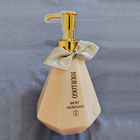Bouteilles de lavage des mains en plastique vides de forme unique en gros, 300 ml et 500 ml, pour shampooing et revitalisant, flacon pompe vide pour lotion