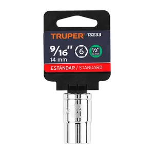 Juego de llaves de vaso de 6 puntas de 6 9/16 pulgadas, con accionamiento de 1/2 pulgada, TRUPER - Product Image 4