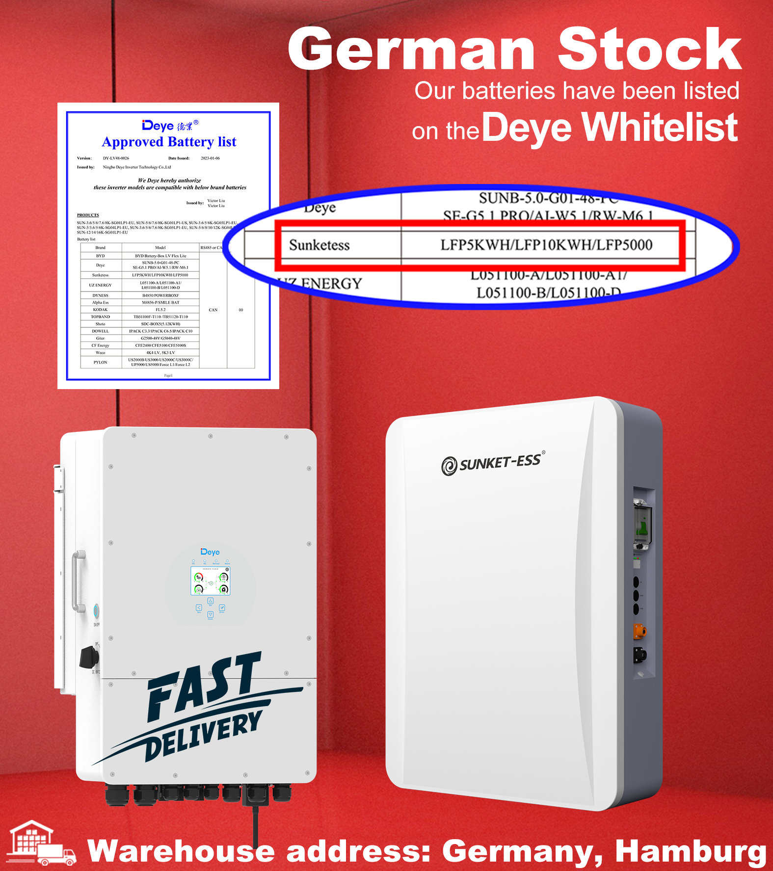 deye hybrid inverter 6 kw single phase