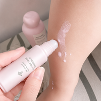 1 Buah Botol Roll-On Plastik Buram 5Ml 10Ml dengan Bola Baja/Plastik Kosong Isi Ulang Parfum Minyak Esensial Perjalanan Grosir