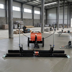 Niveladora de Concreto Vibratoria Radiocontrolada |   Carro de nivelación de alta precisión guiado por láser para losas gigantes - Product Image 1