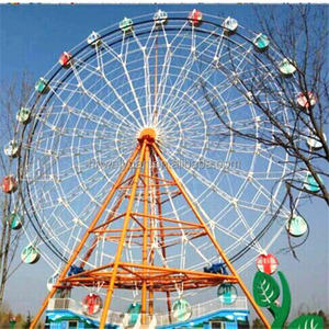 Manèges d'attraction foraine de haute qualité en provenance de Chine Fabricant <span class=keywords><strong>Cabine</strong></span> 30 mètres Grande roue à vendre - Product Image 2