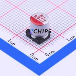 Condensateur solide SMD FP-016ME101M-SAR, D6.3xL7.7mm (Capacité : 100uF) (Précision : 20%) Tension nominale : 16V - Product Image 1