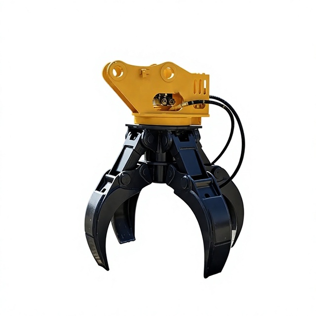 HOPE Factory Price Excavator Hydraulic Rotating Demolition Grapple for Suitable 5-9t Excavators
