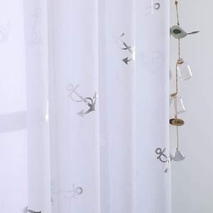 Tissu pour rideau transparent motif moderne <span class=keywords><strong>au</strong></span> <span class=keywords><strong>mètre</strong></span> pour rideaux de fenêtre en rouleaux en gros - Product Image 2