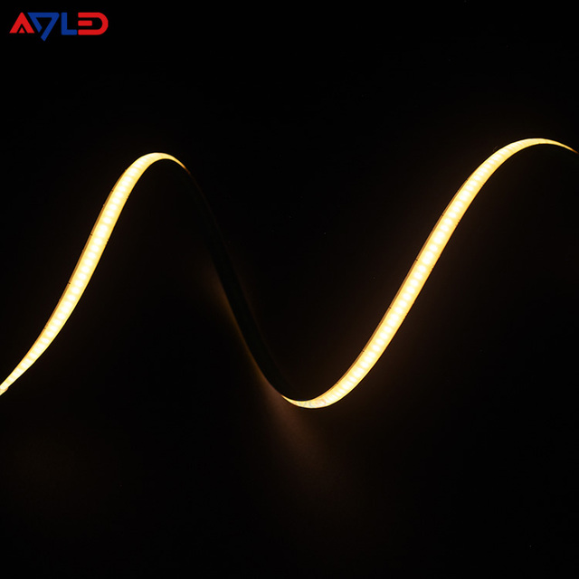 Wholesale 504LEDs Dotless COB Smart Wi-Fi Dimmable LED Strip Light 5mm 5 Meters 24V Flexible Ceiling Lights IP20 CRI80 3-Year