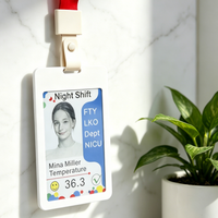 Porta Tarjetas de Identificación y Credenciales de Plástico Rígido PC/PVC, Impermeable, con Tecnología NFC de 13.56 MHz, Venta al Por Mayor