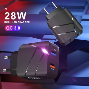 <span class=keywords><strong>Chargeur</strong></span> USB rapide 28W Quick Charge 3.0 universel pour téléphones portables et tablettes – Compatible iPhone 17, <span class=keywords><strong>Samsung</strong></span>, Huawei - Product Image 2
