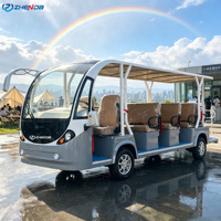 Bus électrique pour les visites de villes et de villages pittoresques, bus électrique personnalisé pour les visites touristiques, navette pour passagers, véhicule de tourisme, certificat CE