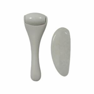 Skin Care Gua Sha Roller Small Face Massager Roller for Face <b>Neck</b> Eye Roller - Product Image 2