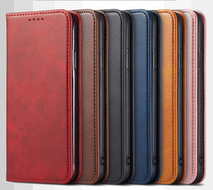 Flip Wallet PU Funda de cuero para iPhone 6 7 8X11 12 <span class=keywords><strong>mini</strong></span> pro Max Plus 2020 fundas - Product Image 2