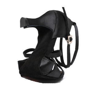 <span class=keywords><strong>Zapatos</strong></span> <span class=keywords><strong>de</strong></span> <span class=keywords><strong>Baile</strong></span> <span class=keywords><strong>de</strong></span> Salón para Mujer, Suela Blanda, Tacón Alto, para Entrenamiento, Cha-Cha, Actuaciones Latinas - Product Image 6