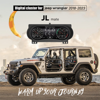 Spidometer Digital Mobil Kustom untuk Jeep Wrangler JL Gladiator J-Max 2018-2023 Instrumen Dasbor Baru oleh RoadNavi