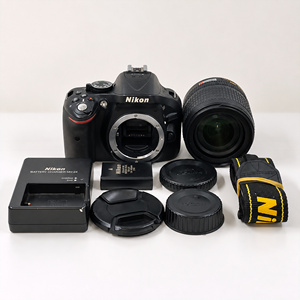 Appareil photo <span class=keywords><strong>reflex</strong></span> numérique Nikon D5200 d'occasion en gros <span class=keywords><strong>avec</strong></span> objectif VR 18-105mm, écran inclinable 24,1MP, autofocus 39 points, qualité supérieure reconditionné pour la revente - Product Image 6