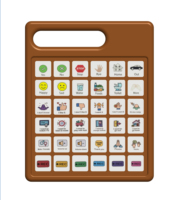 Dispositif de communication AAC pour l'autisme et les besoins spéciaux, dispositif de production vocale portable avec sortie vocale