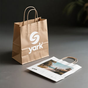 Custom Logo Luxury <b>Gift</b> Carry Paper <b>Bags</b> Cardboard Paper Shopping <b>Bag</b> With Ribbon Handle - Product Image 4