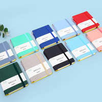 Kunden spezifische tragbare Taschen hefte A6 /A7 Schul journal Tagebuch A6 Mini-Tagebücher mit Stift