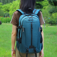 Sac à dos unisexe léger en polyester pliable multifonction de grande capacité pour les sports de plein air camping voyage court pour la randonnée