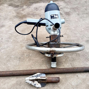 30m 60m Handheld Waterputboor 2kw-4kw Elektrische Bodemwaterputboorinstallatie voor Landbouwconstructie - Product Image 2