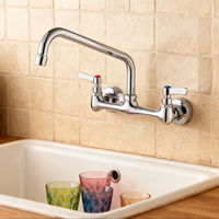 Robinet de cuisine et de salle de bain sur mesure de luxe, robinets thermostatiques, trou unique, poignée unique, alliage de zinc pour utilisation hôtelière, OEM ODM