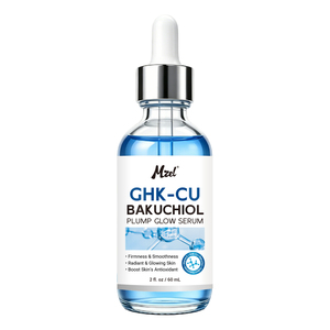 Suero Facial con Péptidos de Cobre Azul GHK-Cu y Bakuchiol, Antiarrugas, Iluminador, Minimizador de Poros, Hidratante - Product Image 1