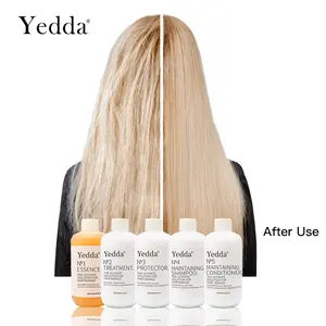 Dyeing And Perming Private Label Hair Care Products Yeddaplex No.1/No.2/No.3 Repair Damaged Hair Frizz And Split Ends