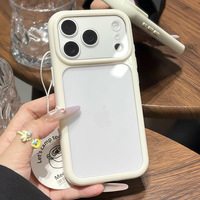 Coque de téléphone portable Niche Rétro Croix pour iPhone 17 Air, en peluche DIY 3D, compatible Apple 13 14 15 Pro Max, mignonne et colorée, pour iPhone 16 Plus