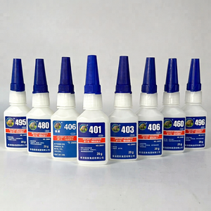 Colle cyanoacrylate à faible ébullition JXY319 Guoxiang 401,403, adhésif instantané à durcissement rapide pour pièces en plastique et bois, etc. Support OEM - Product Image 1