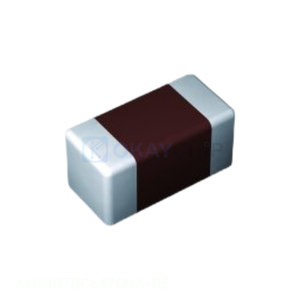 Керамический конденсатор AMK107BC6476MA-<span class=keywords><strong>RE</strong></span> CAP CER 47 мкФ 4В X6S 0603 (1608 метрический) для поверхностного монтажа, MLCC 0603 - Product Image 1
